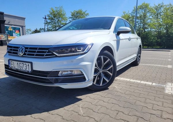 Volkswagen Passat cena 87500 przebieg: 75000, rok produkcji 2018 z Łódź małe 352